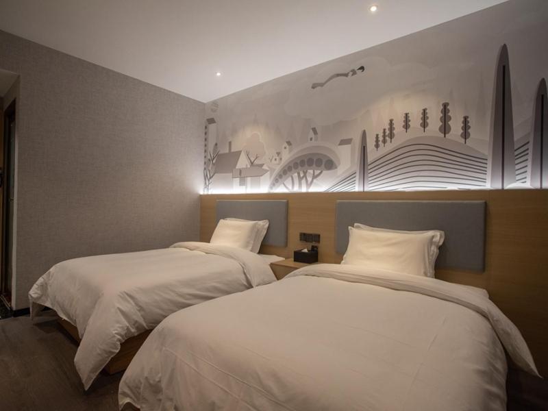 Thank Inn Chain Hotel Hunan Huaihua Hecheng District South High Speed Rail Station المظهر الخارجي الصورة